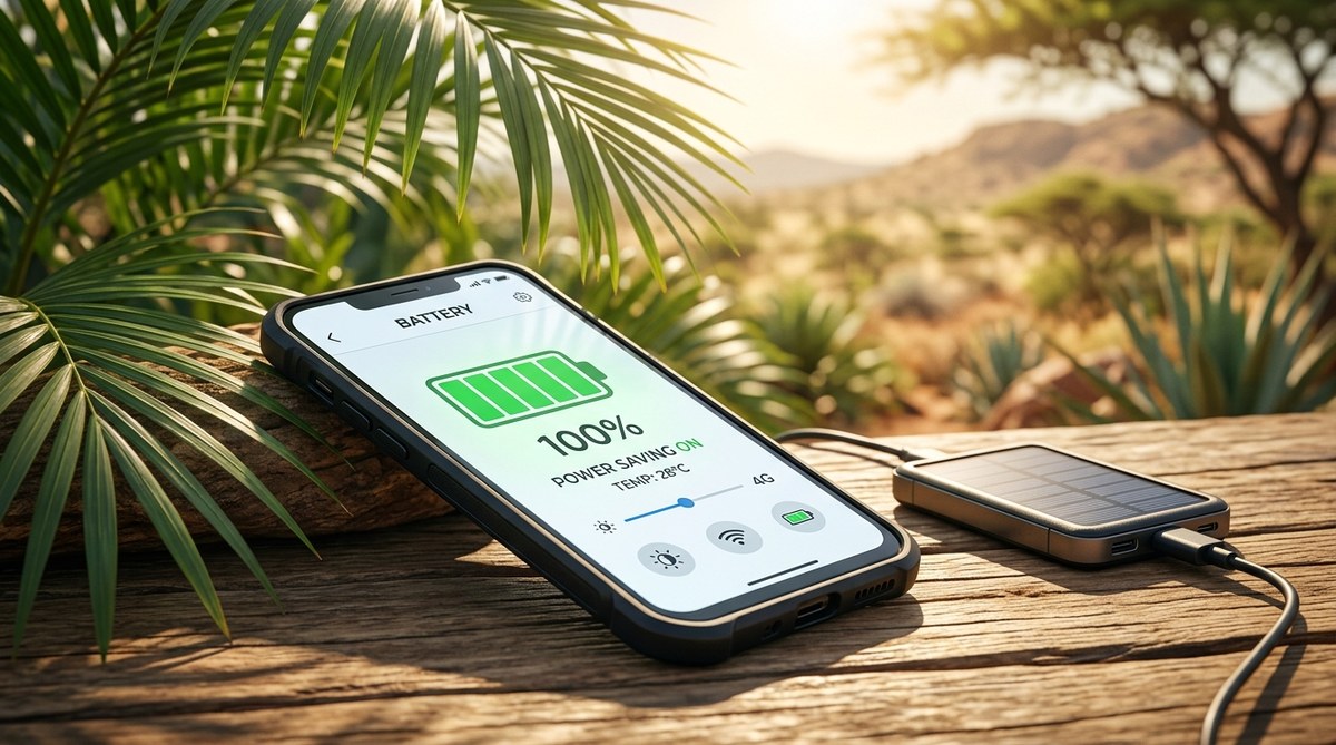 How to Extend Your Smartphone's Battery Life in Africa's Harsh Climate